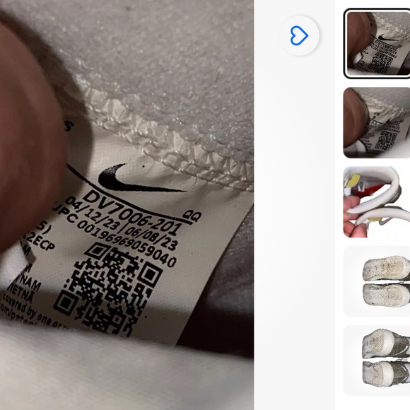 Nike Blazer Mid ‘77 vintage Men’s 9 Shoe Olive /Coconut - Picture 13 of 14